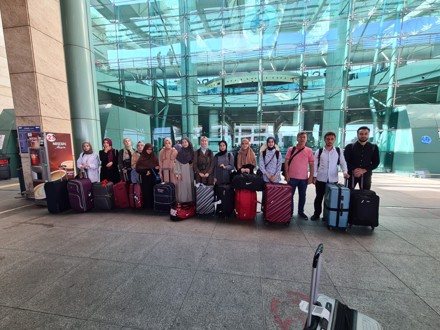 Ürdün'e giden öğrencilerimiz eğitimlerini tamamladı.